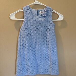 Crown & Ivy Kids Dress in Sky Blue